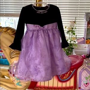 Beautiful purple and lavender party dress 3T